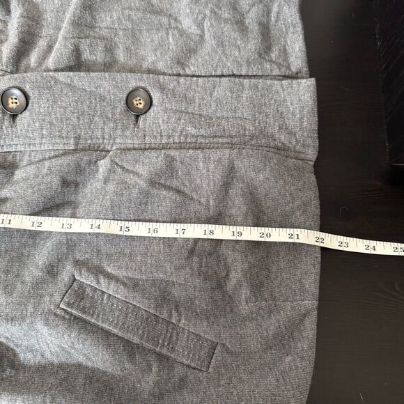 Weekend Max Mara Cardigan Jacket Womens Sz L Gray Button Up Short Sleeve Soft - Picture 14 of 14